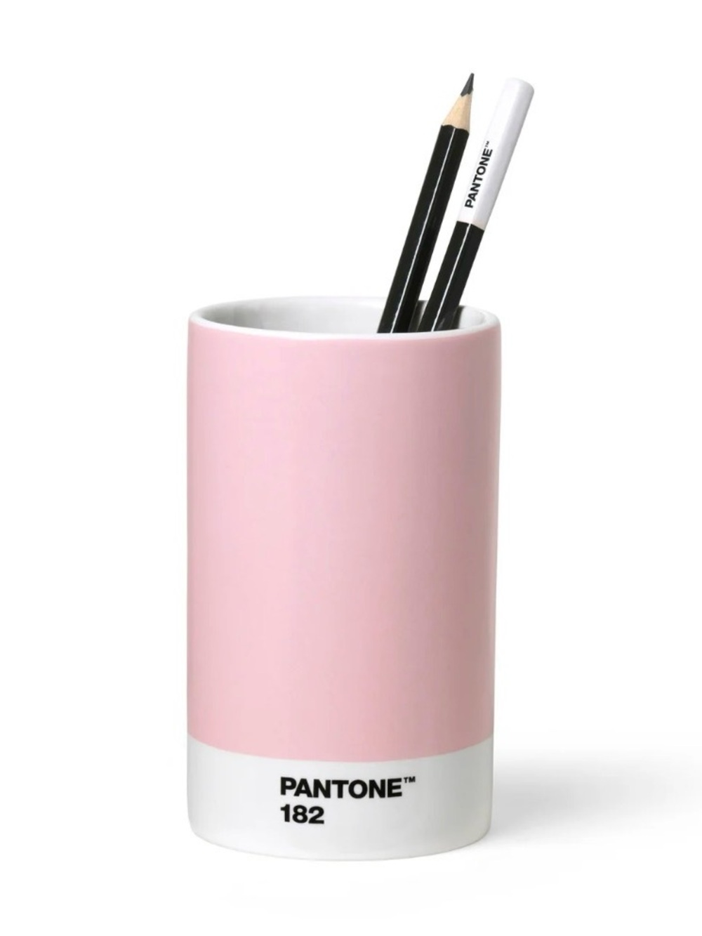 Copenhagen Design PANTONE Pencil Pen Cup - Warm Pink 182 NEW Modern Contemporary